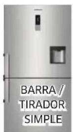 SAMSUNG RL4363SBAB1 - Desmontaje de los tiradores - 4