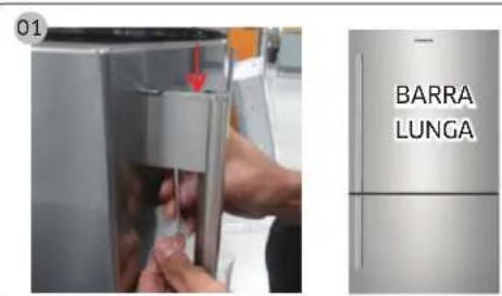 SAMSUNG RL4363SBAB1 - Per staccare le maniglie - 1