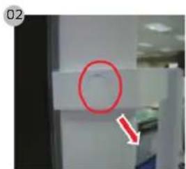 SAMSUNG RL4363SBAB1 - To detach the handles - 3