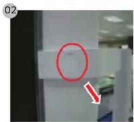 SAMSUNG RL4363SBAB1 - Käepidemete eemaldamine - 3