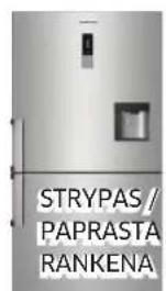 SAMSUNG RL4363SBAB1 - Kaip nuimti rankenas? - 4