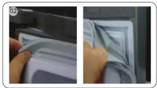 SAMSUNG RL4363SBAB1 - Per rimuovere la guarnizione - 2