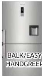 SAMSUNG RL4363SBAB1 - De handgrepen verwijderen - 4