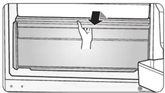 SAMSUNG RL4363SBAB1 - De lade verwijderen - 1