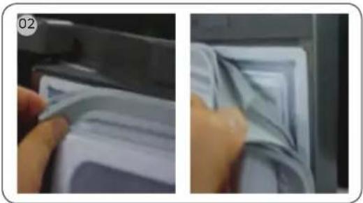 SAMSUNG RL4363SBAB1 - Sejmuti těsnění - 2