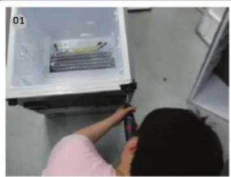 SAMSUNG RL4363SBAB1 - Mentesha e poshtme - 1