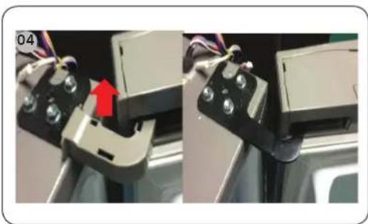 SAMSUNG RL4363SBAB1 - Charnière supérieure - 4