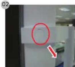 SAMSUNG RL4363SBAB1 - Demontaż uchwytów - 3