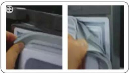 SAMSUNG RL4363SBAB1 - A tomites eltavolitasa - 2