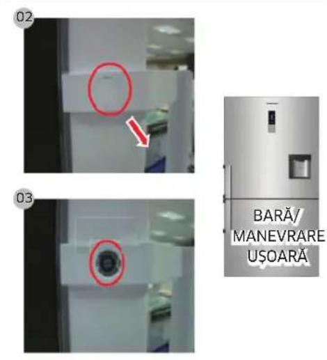 SAMSUNG RL4363SBAB1 - Pentru a demonta manerele - 2