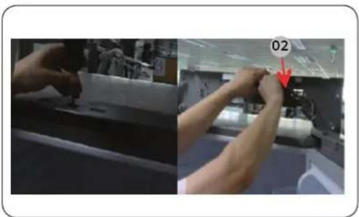 SAMSUNG RL4363SBAB1 - Az ajtók megfordítása - 2