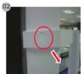 SAMSUNG RL4363SBAB1 - Kaip nuimti rankenas? - 3