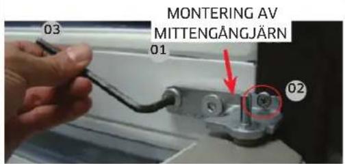 SAMSUNG RL4363SBAB1 - Vanda dorren - 6