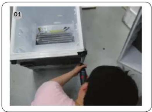 SAMSUNG RL4363SBAB1 - Apaksja enge - 1