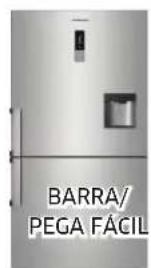 SAMSUNG RL4363SBAB1 - Remoçao das pegas - 4