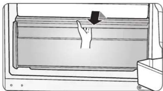 SAMSUNG RL4363SBAB1 - Retrait du tiroir - 1