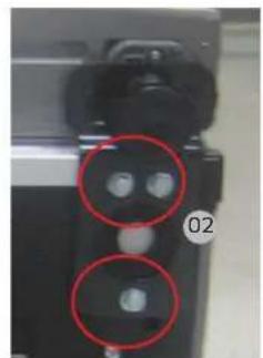 SAMSUNG RL4363SBAB1 - Bisagra inferior - 2