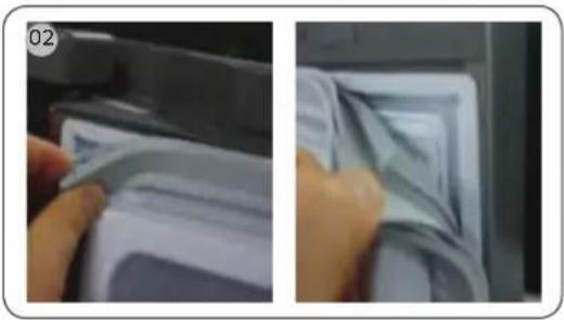 SAMSUNG RL4363SBAB1 - Pentru a scoate garnitura - 2