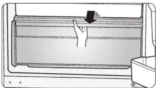 SAMSUNG RL4363SBAB1 - Pentru a scoate sertarul - 1