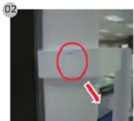 SAMSUNG RL4363SBAB1 - Befestigen der Griffe - 3