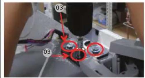 SAMSUNG RL4363SBAB1 - Bisagra superior - 3