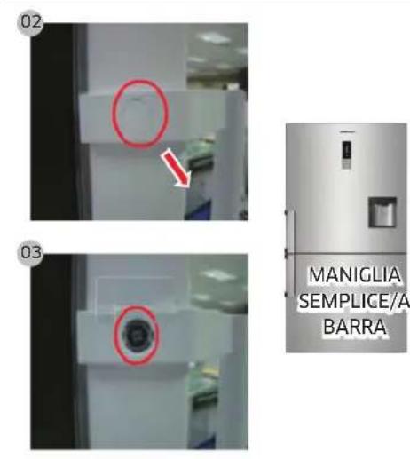 SAMSUNG RL4363SBAB1 - Per staccare le maniglie - 2