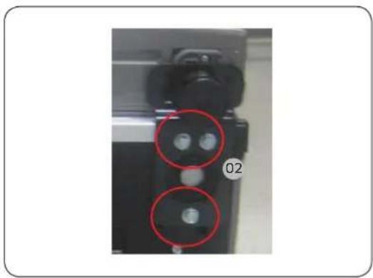 SAMSUNG RL4363SBAB1 - Cerniera inferiore - 2