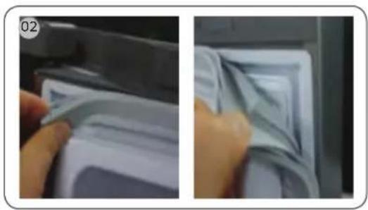 SAMSUNG RL4363SBAB1 - Retrait du joint - 2