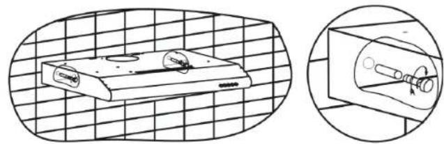 AYA AHV60WLED - INSTALLATION AVEC VENTILATION EXTERNE - 4