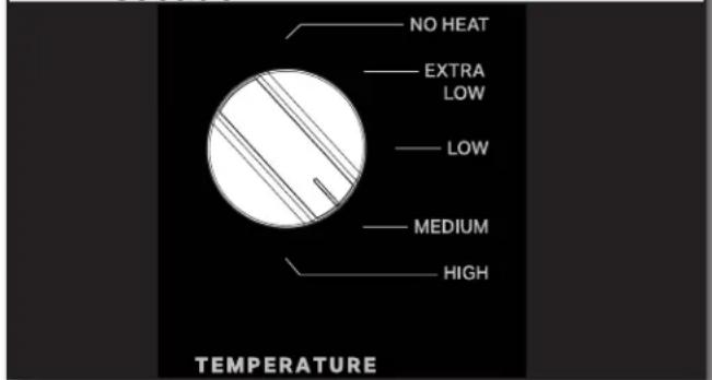MAYTAG MEDP586KW - Establisher la temperatura de secado - 1