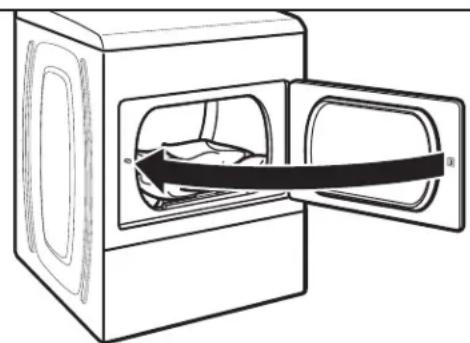 MAYTAG MEDP586KW - Charger la sécheuse - 1
