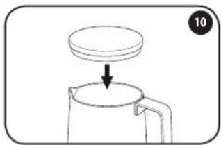 ILLY Milk Frother - ZUBEREITUNGEN MIT GLATTER SCHEIBE ZUM RÜHREN - 2