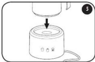 ILLY Milk Frother - Positie - 4
