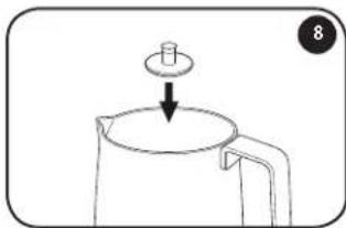 ILLY Milk Frother - ZUBEREITUNGEN MIT GLATTER SCHEIBE ZUM RÜHREN - 3