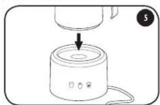 ILLY Milk Frother - Dɪsəʊl əˈkʌn əʊl - 5