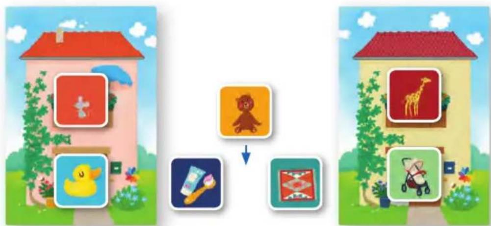 HABA Mein Zuhause - Variante de juego: «Entre(PCQUENO y grande» - 1