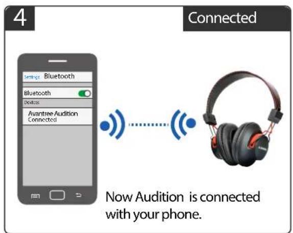Avantree BTHSAS9 - Pair with your phone - 4