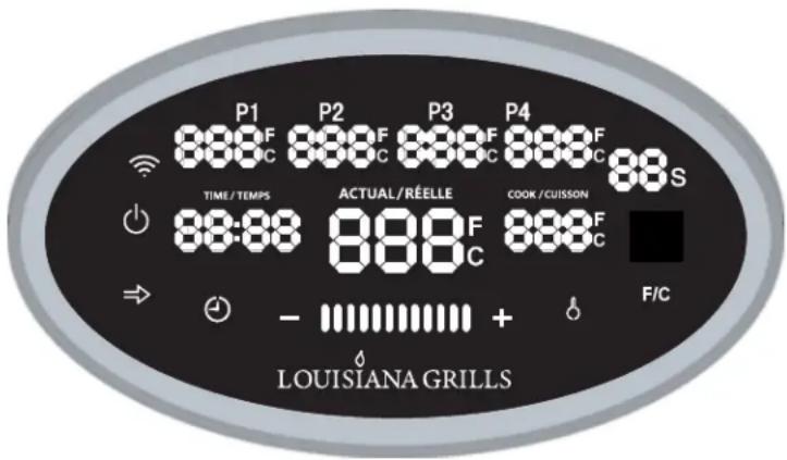 Louisiana Grills 10597 - PANNEAU DE CONTROLE 101 - 1