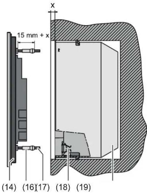 HAGER WMT20750 - Raccorder et monter le capteur en verre TS - 1