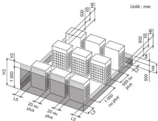 FUJITSU AIRSTAGE AJY144LALDH - Installations multiples - 3