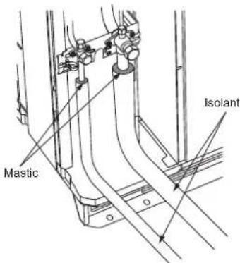 FUJITSU AIRSTAGE AJY144LALDH - Mise en place de l'isolant - 1