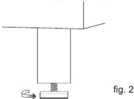 VESTFROST VLS 056 RF SDD - Adjustable feet - 1