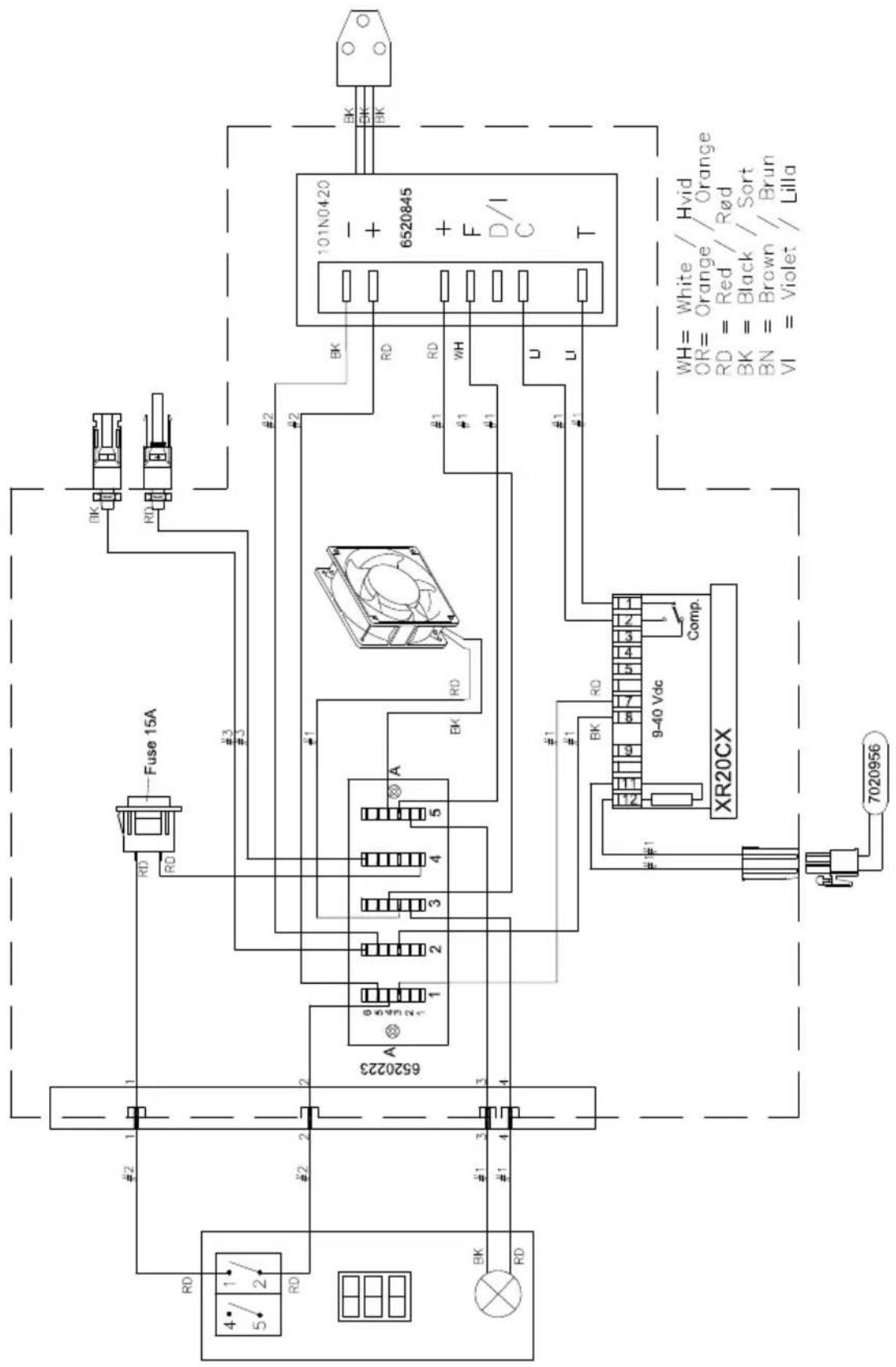 VESTFROST VLS 056 RF SDD - 零件 - 2