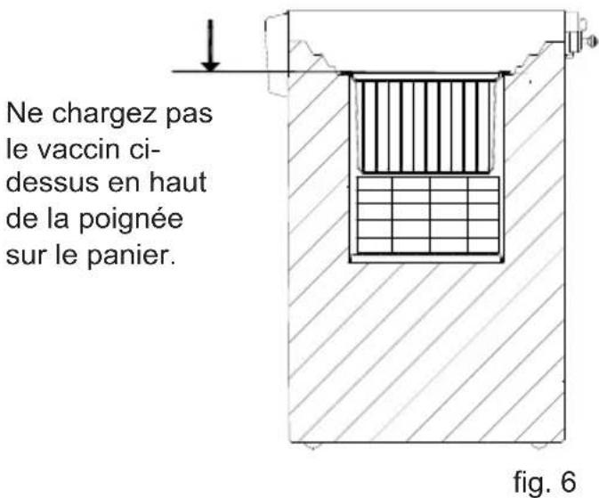 VESTFROST VLS 056 RF SDD - Chargement des vaccins - 1