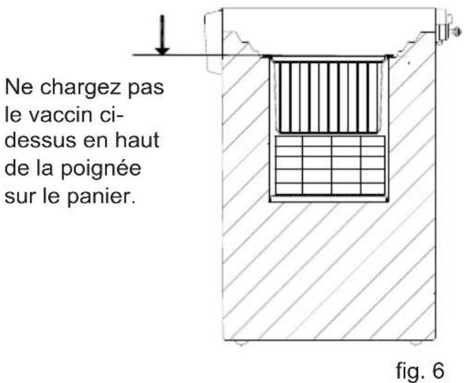 VESTFROST VLS 026 RF SDD - Chargement des vaccins - 1