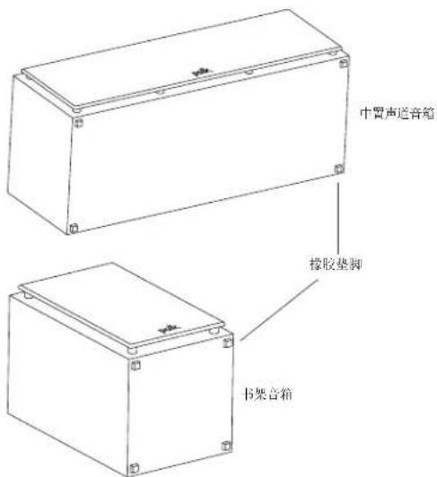 POLK Monitor XT20 - 增加背胶橡胶垫脚 - 1