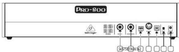BEHRINGER PRO800 - PRO-800 Controles - 3