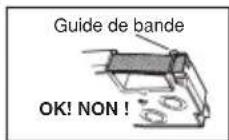 CASIO KL130 - Pour insérer une cartouche de bande - 3