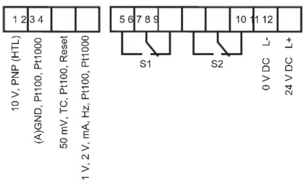 IFM DX1063 - Schéma de branchement - 1