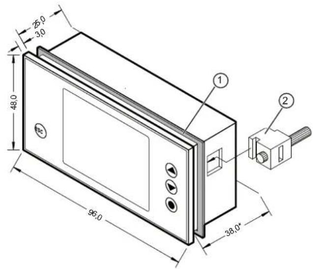 IFM DX1063 - Montage - 1